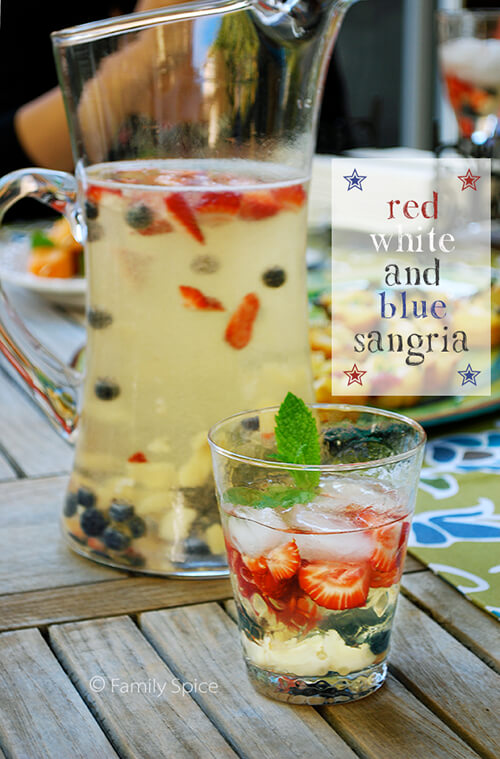 Red, White & Blue Sangria - Family Spice