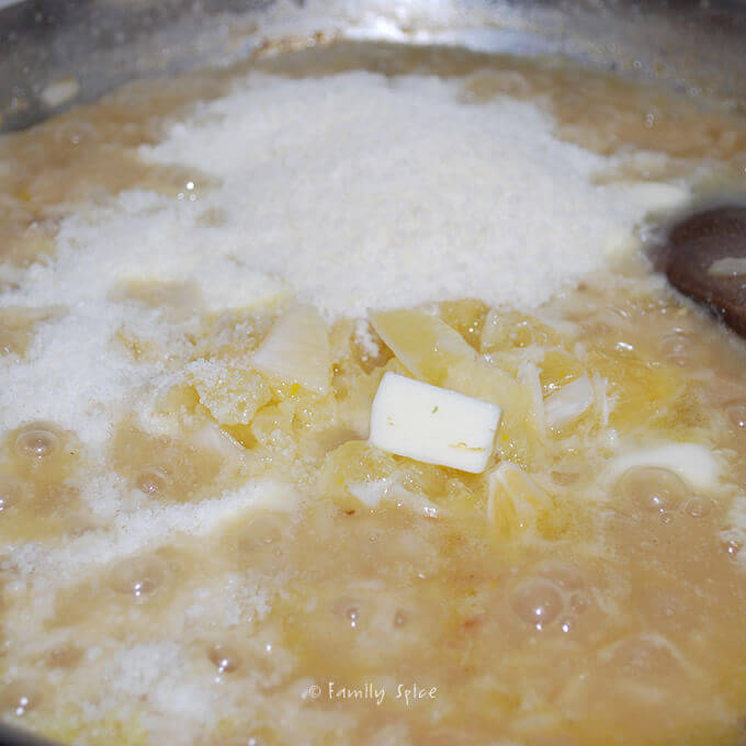 Making lemon risotto by FamilySpice.com