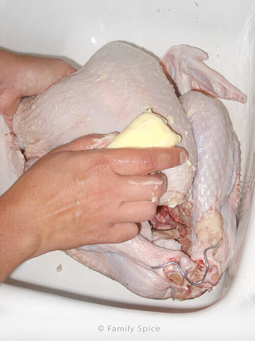 Buttering up your perfect roast turkey - FamilySpice.com