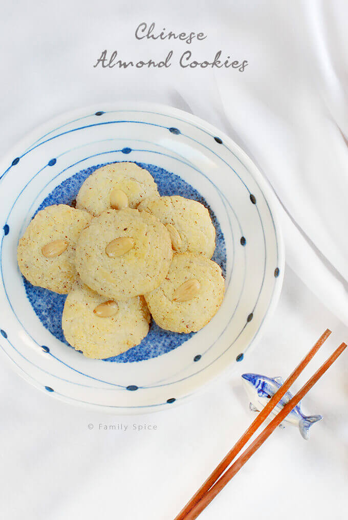 Chinese Almond Cookies by FamilySpice.com