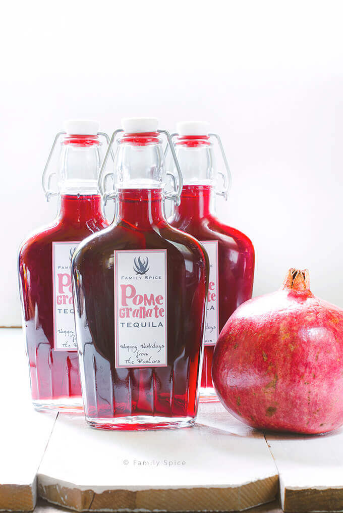 Pomegranate Tequila by FamilySpice.com