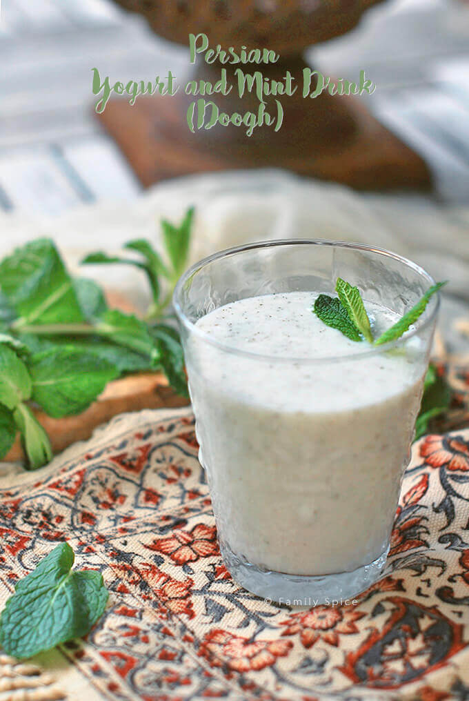Persian Yogurt and Mint Drink (Doogh)