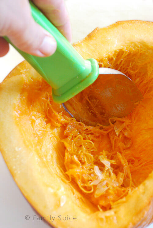 How to Make Homemade Pumpkin Puree by FamilySpice.com