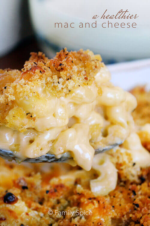 healthy substitute for mac and cheese