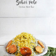 Persian Herbed Rice (Sabzi Polo) by FamilySpice.com