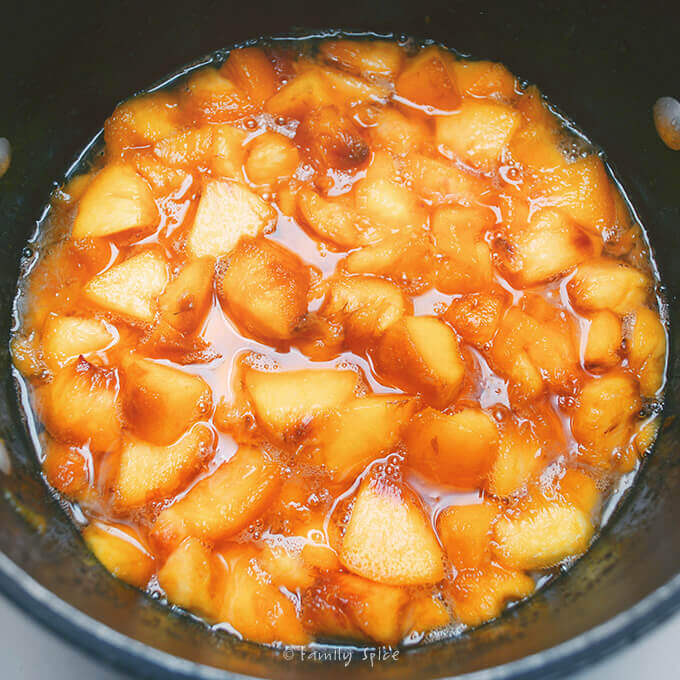 The Daring Cooks & Homemade Peach Jam - Family Spice
