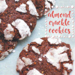 Almond Crackle Cookies by FamilySpice.com