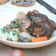 For your next pot roast dinner try something different, like this fabulous Oxtail Bourguignon by FamilySpice.com