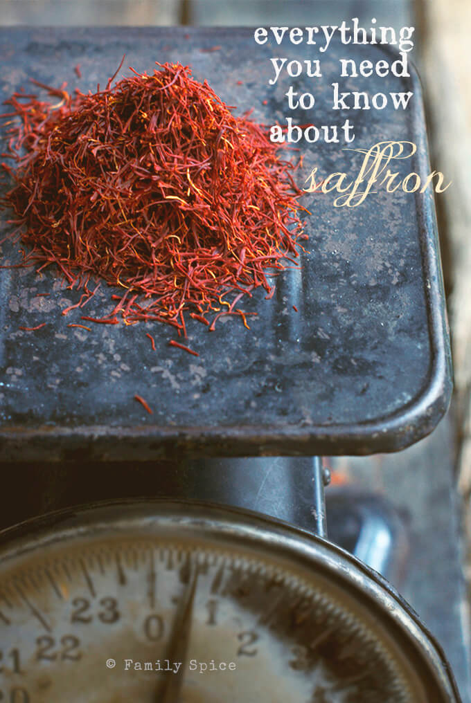 Everything you need to know about saffron by FamilySpice.com
