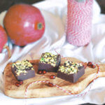 Pomegranate Fudge with Pistachios by FamilySpice.com