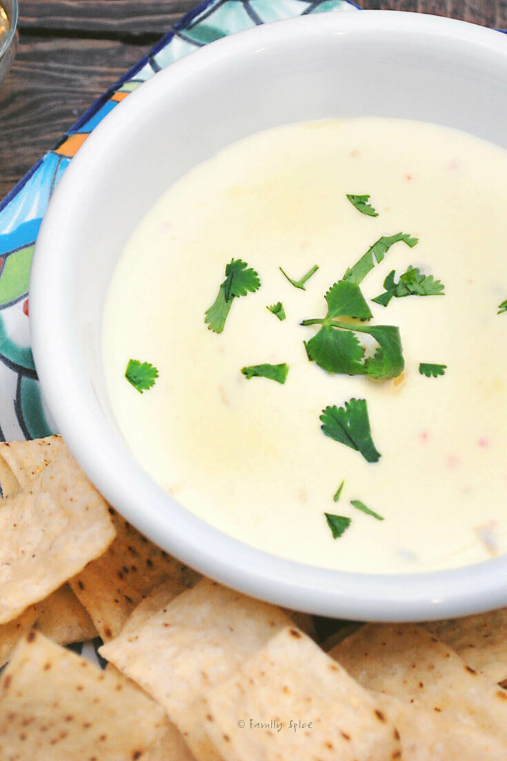 The Easiest White Queso - Ever!