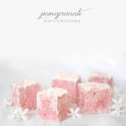 Homemade pink marshmallows with pomegranate by FamilySpice.com