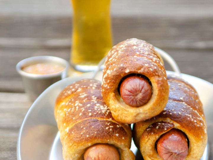 Whole Wheat Pretzel Dogs For Sundaysupper