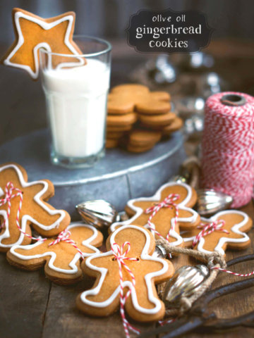 Olive Oil Gingerbread Cookies by FamilySpice.com
