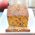 Whole Wheat Mango Bread with Protein Powder and Pecans by FamilySpice.com