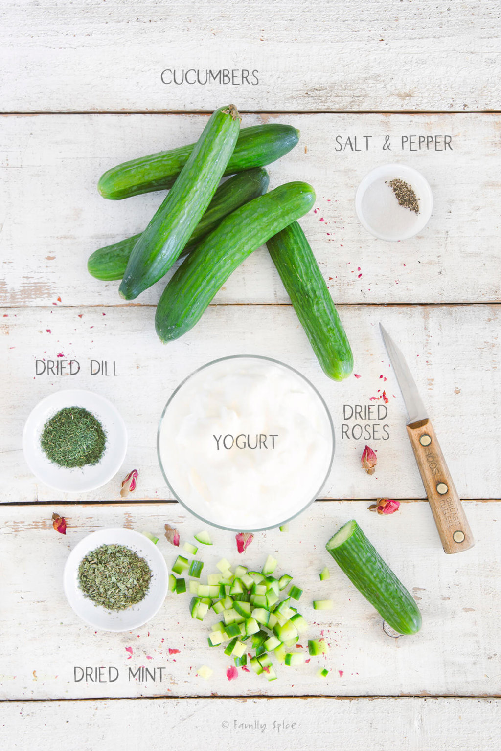 Mast o Khiar (Persian Yogurt with Cucumber) - Family Spice