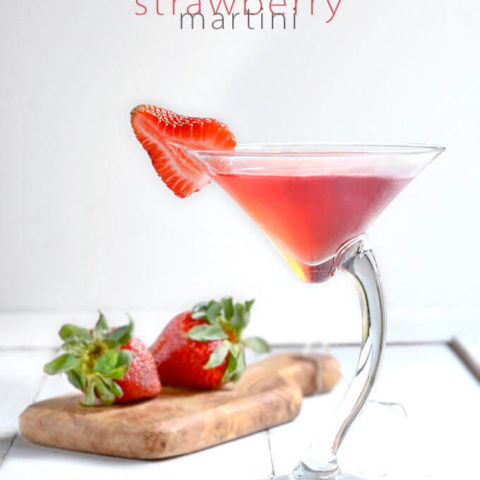 Strawberry Vodka for a Strawberry Martini by FamilySpice.com