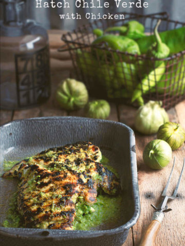Hatch Chile Verde with Chicken by FamilySpice.com
