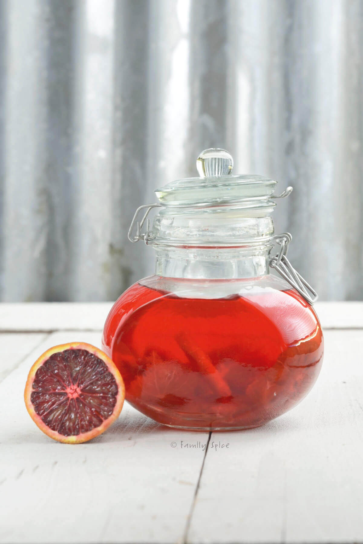 Blood Orange Flavored Vinegar Family Spice