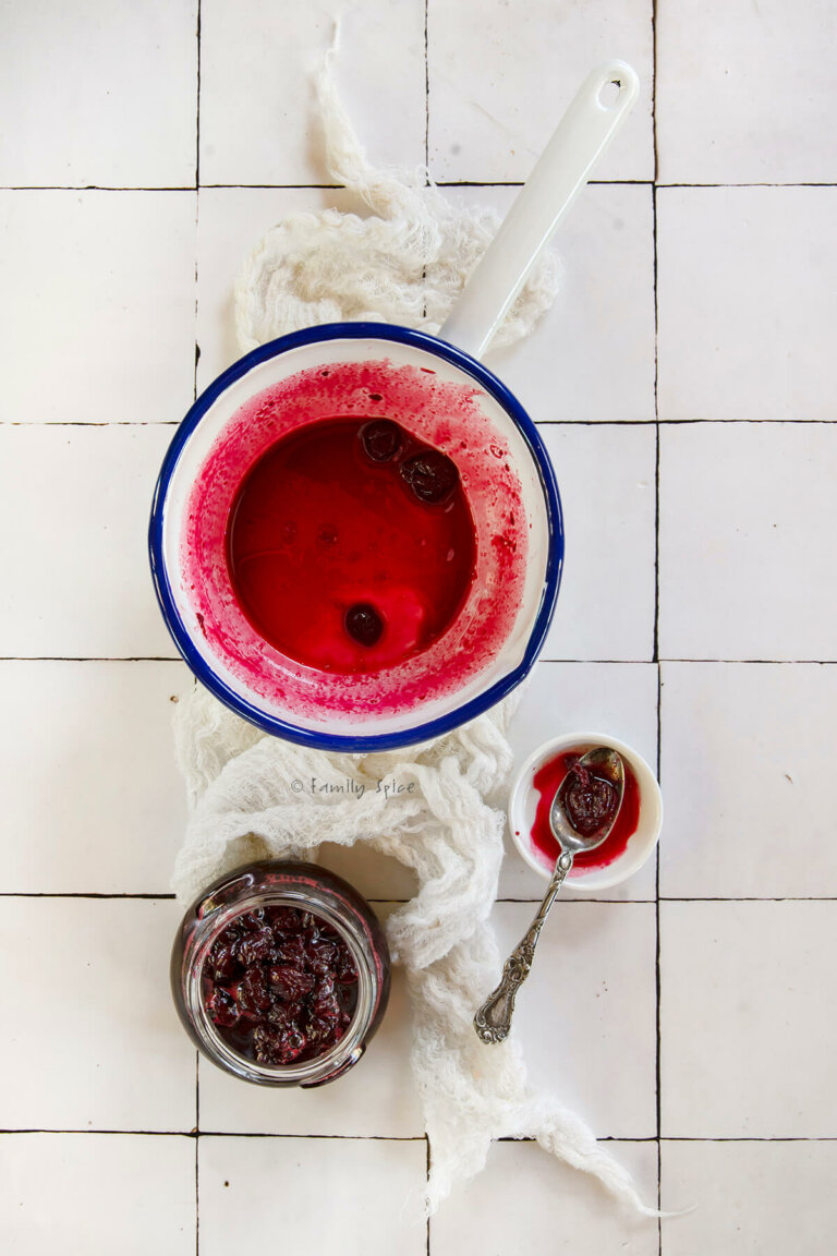 Sour Cherry Jam (Moraba Albaloo) - Family Spice