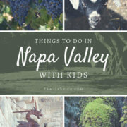 Things to Do in Napa with Kids by FamilySpice.com