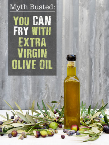 Myth BUSTED: Yes, You CAN Fry with Olive Oil by FamilySpice.com