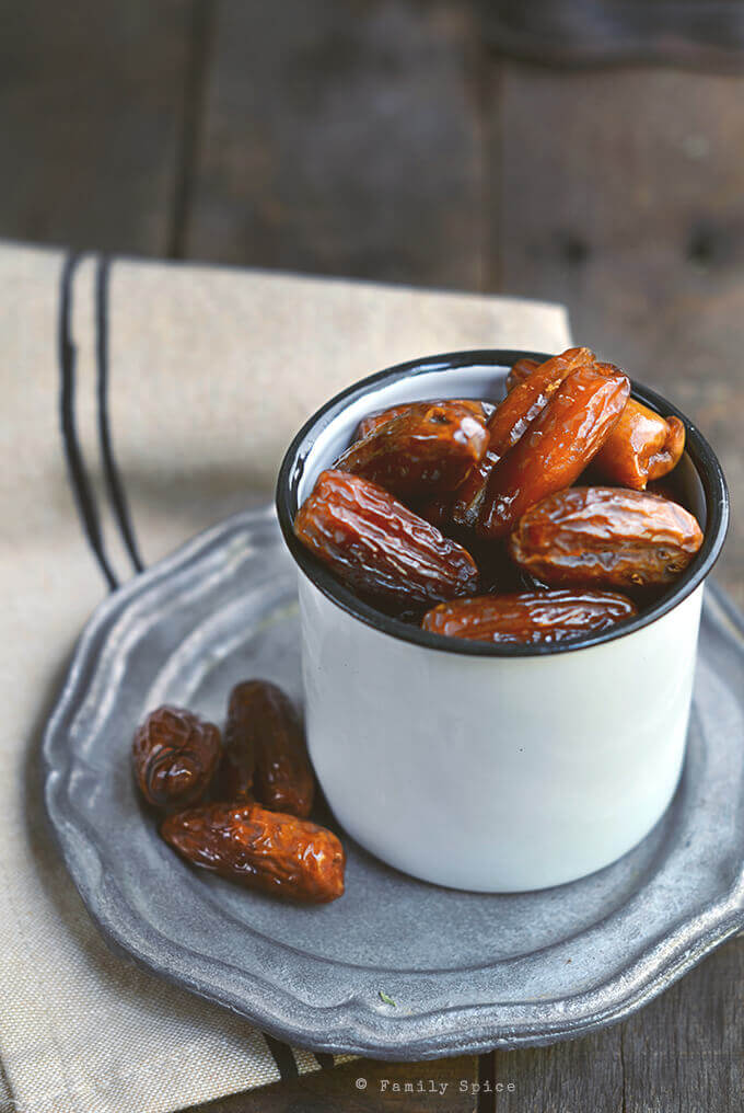 Naturally sweet dates by FamilySpice.com