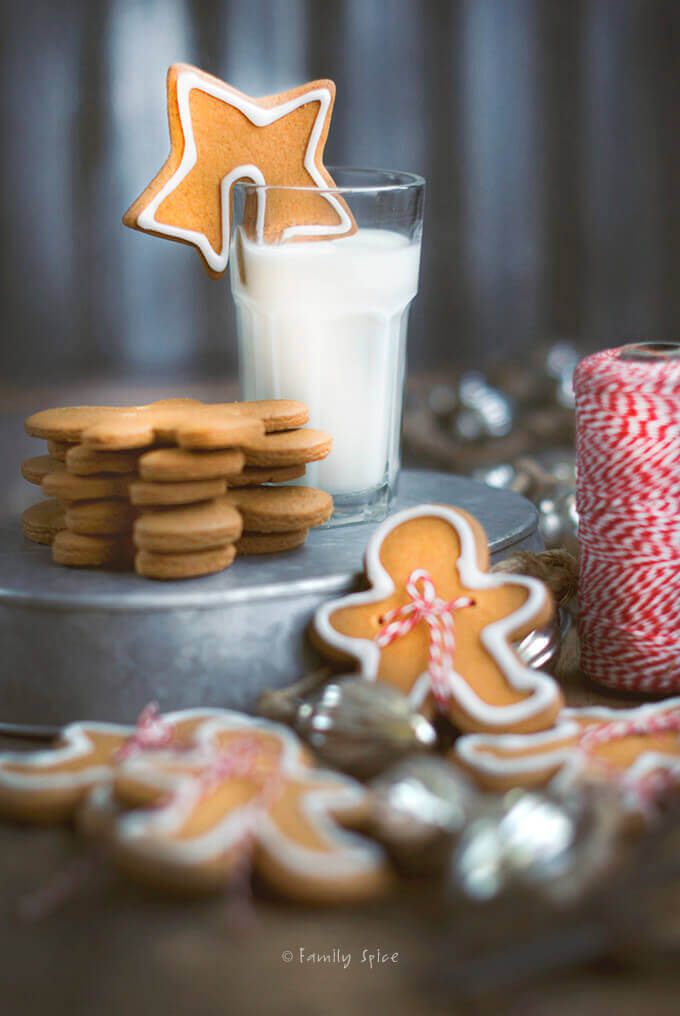 Olive Oil Gingerbread Cookies by FamilySpice.com