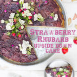 Strawberry Rhubarb Upside Down Cake by FamilySpice.com