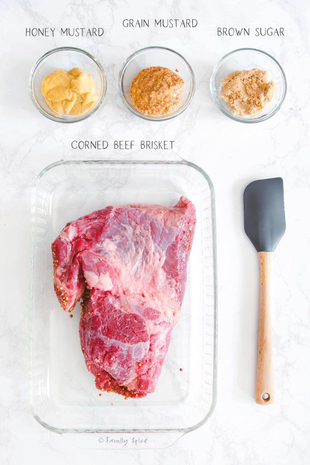 Baked Corned Beef with Mustard Crust - Family Spice