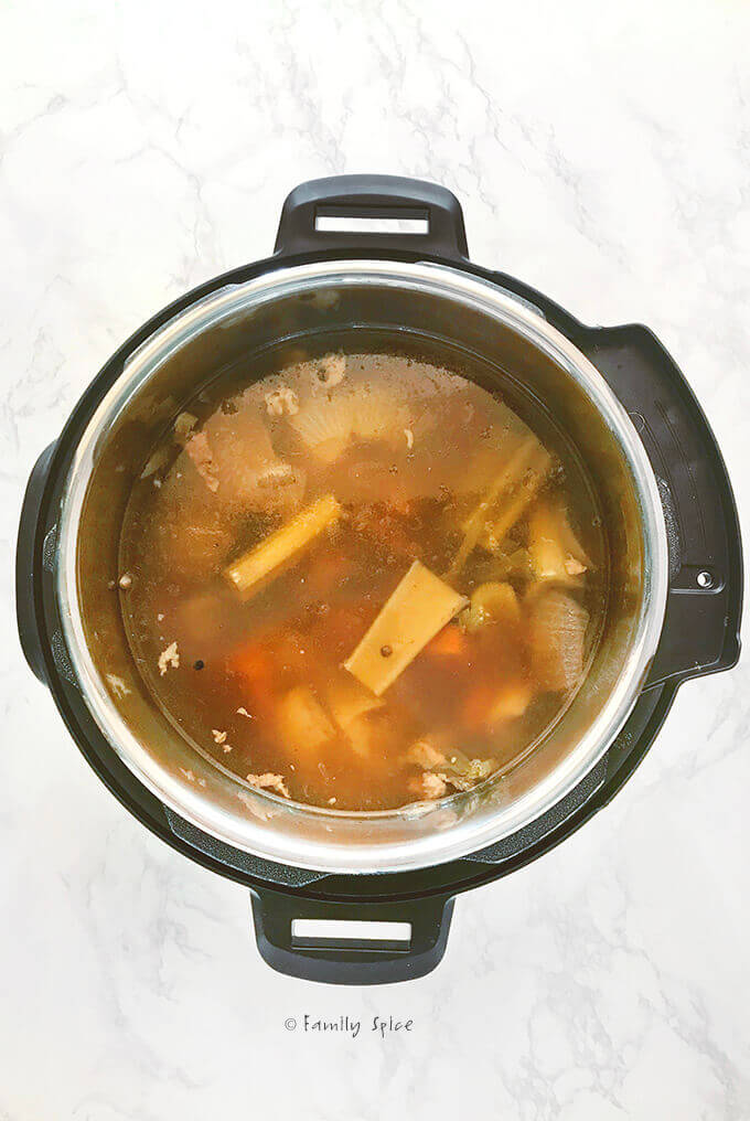 How to Make Instant Pot Bone Broth - Family Spice