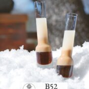 Pinterest image for B52 drink.