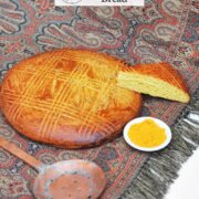 Pinterest image for Sweet Milk Bread (shirin chorek).