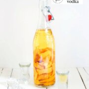 Pinterest image for orange vodka (orangecello).