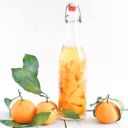 Pinterest image for orange vodka (orangecello).