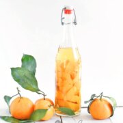 Pinterest image for orange vodka (orangecello).