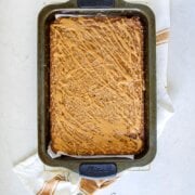 Pinterest image for oatmeal butterscotch bars.