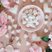 Pinterest image for homemade sugar cubes.