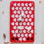 Pinterest image for homemade sugar cubes.