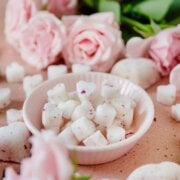 Pinterest image for homemade sugar cubes.