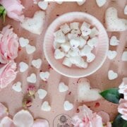 Pinterest image for homemade sugar cubes.