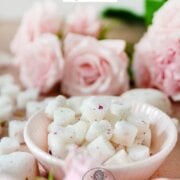 Pinterest image for homemade sugar cubes.