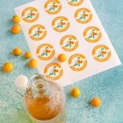 Pinterest image for kumquat liqueur.