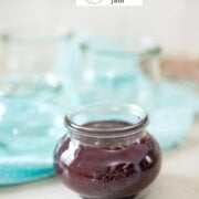 Pinterest image for mixed fruit jam.